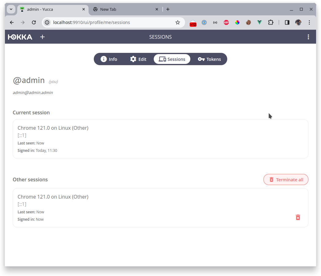 sessions